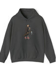Graphic Print Unisex Hooded Sweatshirt