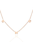 Personalized Diamond Initial Necklace