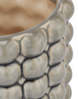 Stylish Grey Bubble Planter | Seville Collection