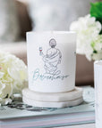Powerhouse Natural Wax Glass Candle