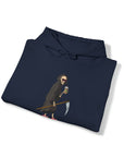 Graphic Print Unisex Hooded Sweatshirt