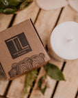 Latvian Pine & Amber Candle – Handmade, Soy Wax, Sea Scent by TL Candles at www.brixbailey.com