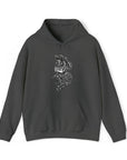Graphic Print Unisex Hooded Sweatshirt