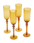 Set of Four Champagne Glasses | Tessa