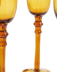 Set of Four Champagne Glasses | Tessa