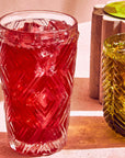 Set of Four Clear Highball Glasses | Fleur