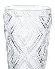 Set of Four Clear Highball Glasses | Fleur