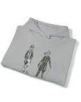 Graphic Print Unisex Hooded Sweatshirt