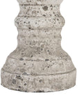 Elegant Large Stone Ceramic Candle Holder | Modern Décor