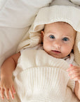 Super Soft Bamboo & Cotton Baby Blanket - Hypoallergenic, Breathable & Eco-Friendly by Lullalove UK at brixbailey.com