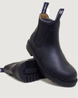 Detroit Steel Toe Cap Work Boots - Black