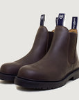 Detroit Steel Toe Cap Work Boots - Brown