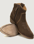 Dixie Cowboy Boots - Brown