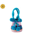 Mini Mochila Bucket Bag With Patterns