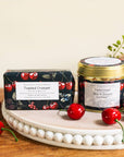 Black Forest Gateau Candle in a Matt Gold Tin