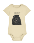 Adorable Black Chow Chow Baby Bodysuit – The Aloof Floof | Funny Baby Clothes
