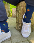 Hot Air Balloon Bamboo Socks