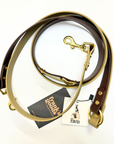 Loki Multiway Dog Lead in Khaki & Brown