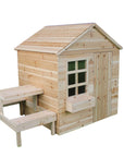 Wooden Playhouse Planter Box Accessory