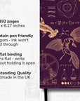 Undated Yearly Productivity Planner - Purple
