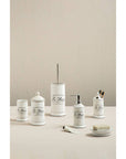 White Ceramic Lotion Dispenser | Le Bain