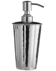 Hammered Bathroom Nickel Finish Lotion Dispenser | Vaco