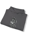 Graphic Print Unisex Hooded Sweatshirt
