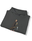 Graphic Print Unisex Hooded Sweatshirt