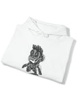 Graphic Print Unisex Hooded Sweatshirt
