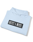 Graphic Print Unisex Hooded Sweatshirt