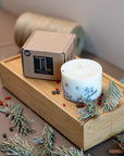 Handmade Lavender Candle from Latvia - Experience Tranquil Summer Days with Natural Essence by TL Candles at www.brixbailey.com