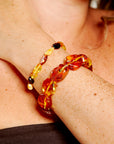 RAW Amber Multicolour Beaded Bracelet