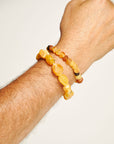 Yellow Tone Unisex Bracelet