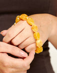 Yellow Tone Unisex Bracelet