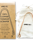 Pure Copper Tongue Scraper (anti-microbial)