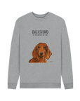 Mischievous Hot Dog Sweatshirt – For the Fearless Doxie Fans!
