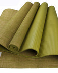Maji Sports Jute Premium Eco Yoga Mat + Foot Massager (7.5cm x 17.5cm)