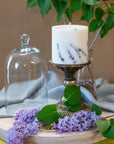 Hand-Made Lavender Field Essence Candle from Latvia - Serene & Charming by TL Candles at www.brixbailey.com