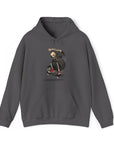 Graphic Print Unisex Hooded Sweatshirt
