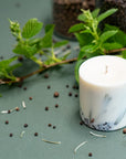 Hand-Made Juniper Scented Candle - Infused with Patchouli & Myrtle, Inspired by Latvian Traditions by TL Candles at www.brixbailey.com