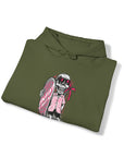 Graphic Print Unisex Hooded Sweatshirt