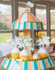 Fun Fair Carousel Cupcake Stand