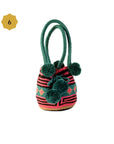 Mini Mochila Bucket Bag With Patterns