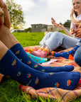 Hot Air Balloon Bamboo Socks