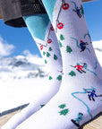 Ski Slope Bamboo Socks