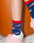Rocket Matching Bamboo Socks (Adult & Child)