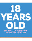 18 Years Old Birthday Card