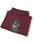 Graphic Print Unisex Hooded Sweatshirt