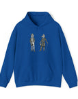 Graphic Print Unisex Hooded Sweatshirt