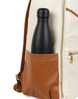 Small Diaper Backpack Cappuccino